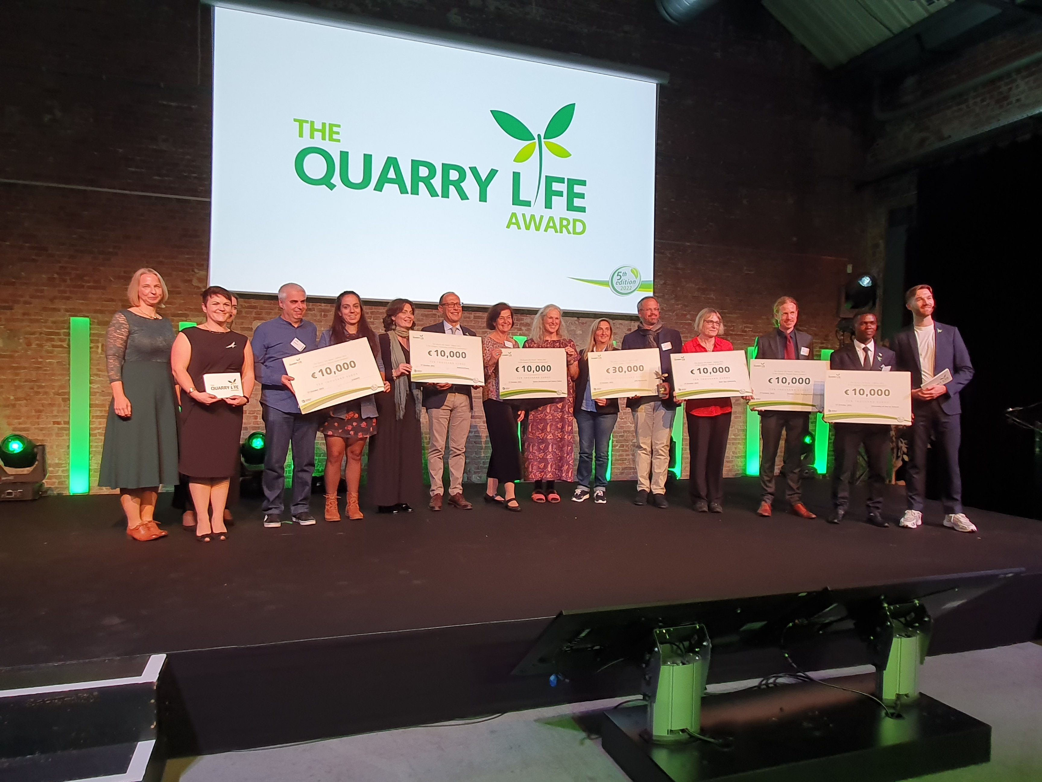 Granulats La France Grande Gagnante Du Quarry Life Award 2022